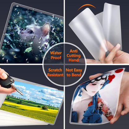 Thermal Laminating Pouches, 9 x 11.5 Inches Laminating Sheets, 3 mil Thick Laminate Sheets, 2000 Pack,Clear