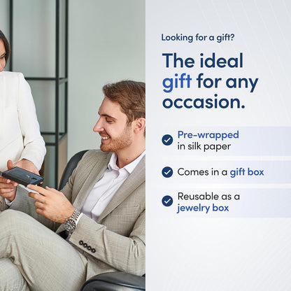 TRAVANDO Mens Wallet with Money Clip AUSTIN RFID Blocking Bifold Credit Card Holder for Men with Gift Box