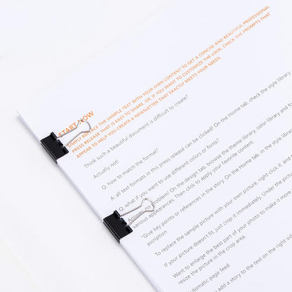 Amazon Basics Sturdy Binder Clips for Office Use, 144 Count (12 Pack of 12), Small, 0.75 in, Black