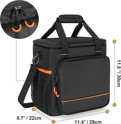 Travel Carrying Case Compatible with Nebula Mars 3/Cosmos Laser 4K/SE, Projector Storage Case Bag with Accessories Pockets(Patent Design)