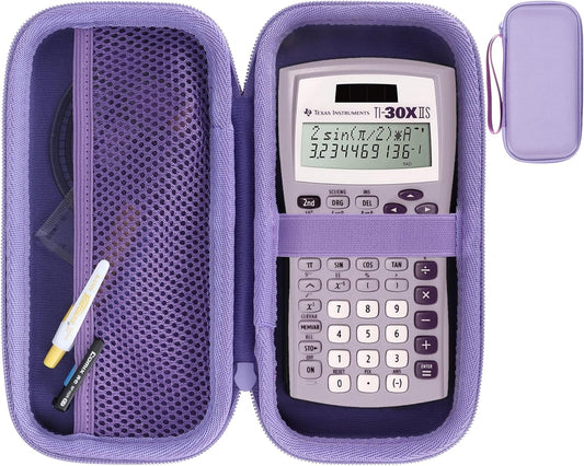 Hard Case Replacement for Texas Instruments TI-30XIIS TI-30XS TI-30Xa TI-36X Pro Scientific Calculator Case Only (Lavender Case)