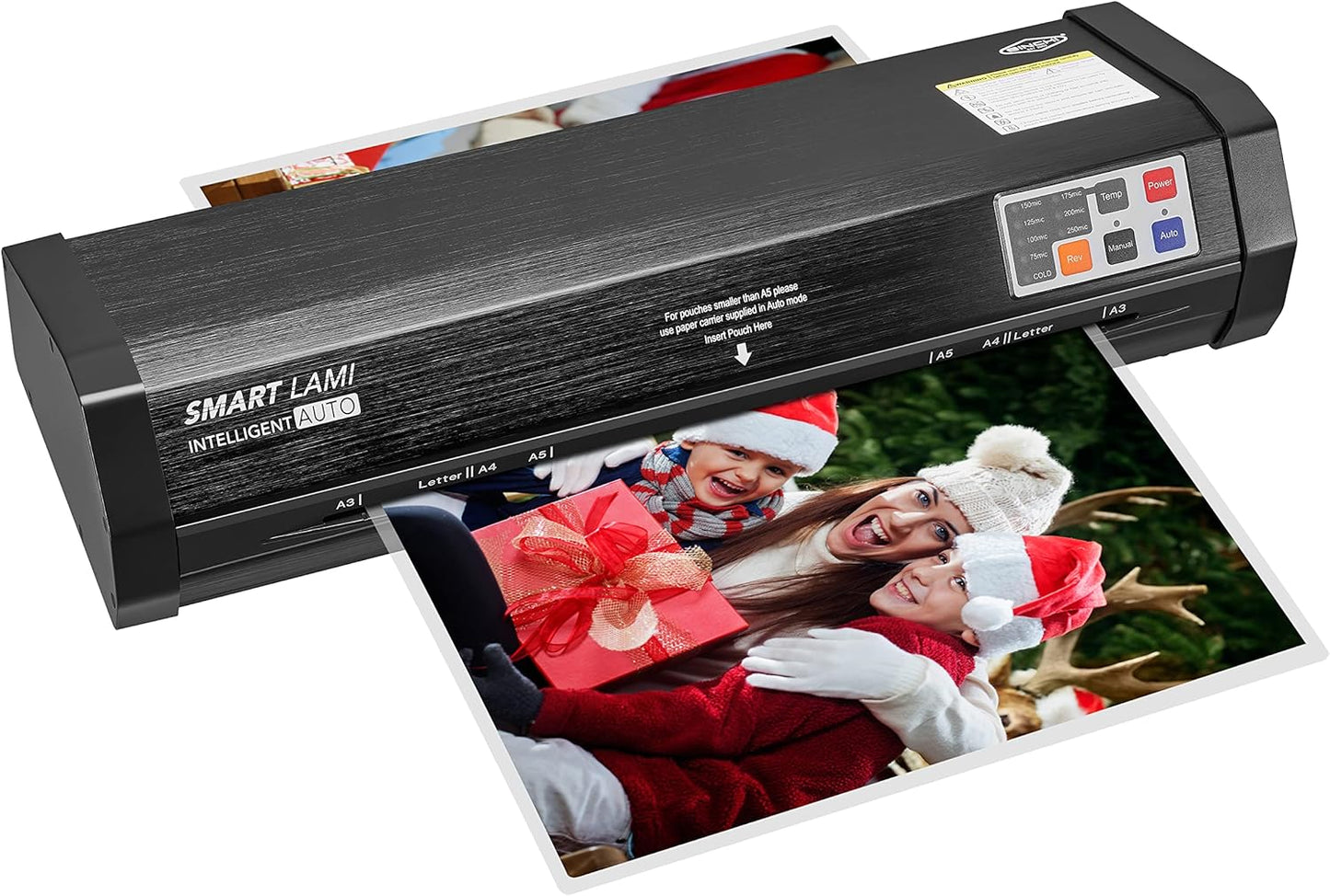 SINCHI Auto Sense, 3-10 mil Laminating Machine for Office and School, 50-Second Warm-up, 40 Inches/Minute, Never-Jam, Heavy Duty, 13-inch Thermal Laminator Machine 11x17