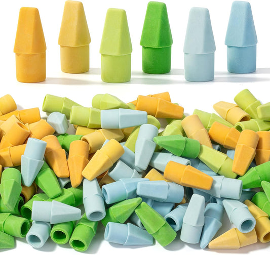 Mr. Pen- Pencil Erasers Toppers, 120 Pack, Colorful, Latex Free, No Smudge, Mr Pen Erasers for Pencils