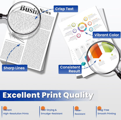 TN229XL Black Toner Cartridges MFC-L3720CDW Compatible Replacement for Brother TN229XL TN-229XL TN-229 TN229 Work with MFC-L3720CDW MFC-L3780CDW HL-L3220CDW HL-L3280CDW HL-L3300CDW Printes, 2 Black