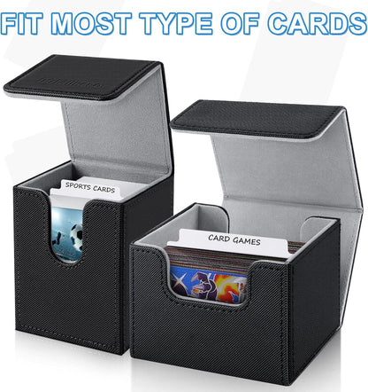 120 Pcs Trading Card Dividers Card Sorting Tray White Card Separators with Tabs Blank Card Box Card Divider Cards for Sports Games, 2.71 x 3.8 Inches Fit for MTG TCG Sports Cards Card Games