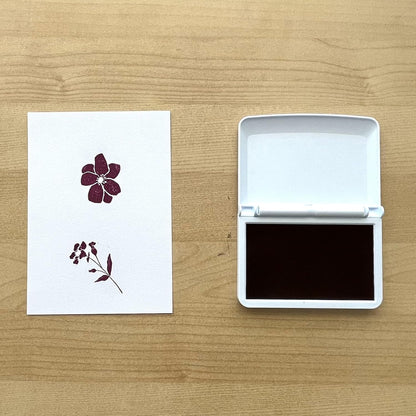 COLOP Make Series, Ink Stamp Pads, with Non-Toxic Premium Ink, Water-Based Acid-Free (Cozy Red, Make 2-2-3/4" x 4-1/4")