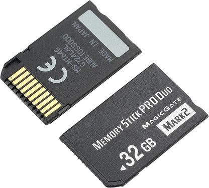 Original Mark 2 32GB High Speed Memory Stick Pro Duo for PSP Accessories/Camera Memory Card