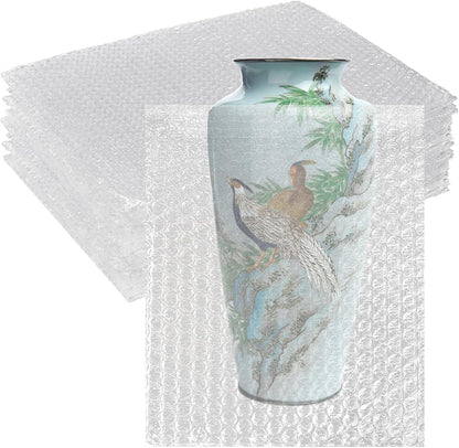 Bubble Out Bag16x20 Inch, 16 Pack Clear Bubble Pouches Wrap bags for Packaging, Double Walled Shockproof Bubble Cushioning Wrap Bag for Packing, Storage and Moving Supplies for Dishes