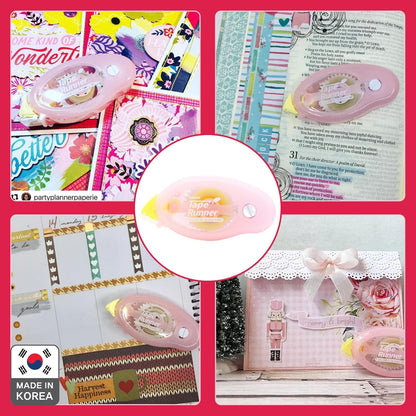 TapeRunner Double-Sided Adhesive Tape, 5/16 Inches by 315 Inches, Set of 5 Applicators