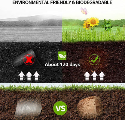 Honeycomb Packing Paper, HONSREO 15in x 300ft Eco Friendly Recyclable Cushioning Material, Bubble Wrap for Moving Shipping Breakable Supplies with 20 Fragile Sticker Lables (Brown)