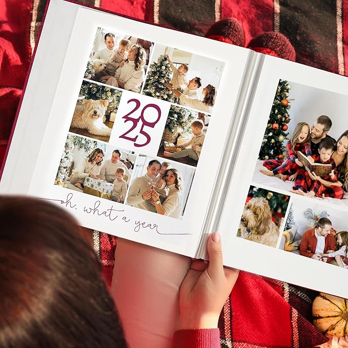 Vienrose Photo Album Self Adhesive Refill Pages for 11x10.6 inch Photo Album (10 Sheets/ 20 Pages)