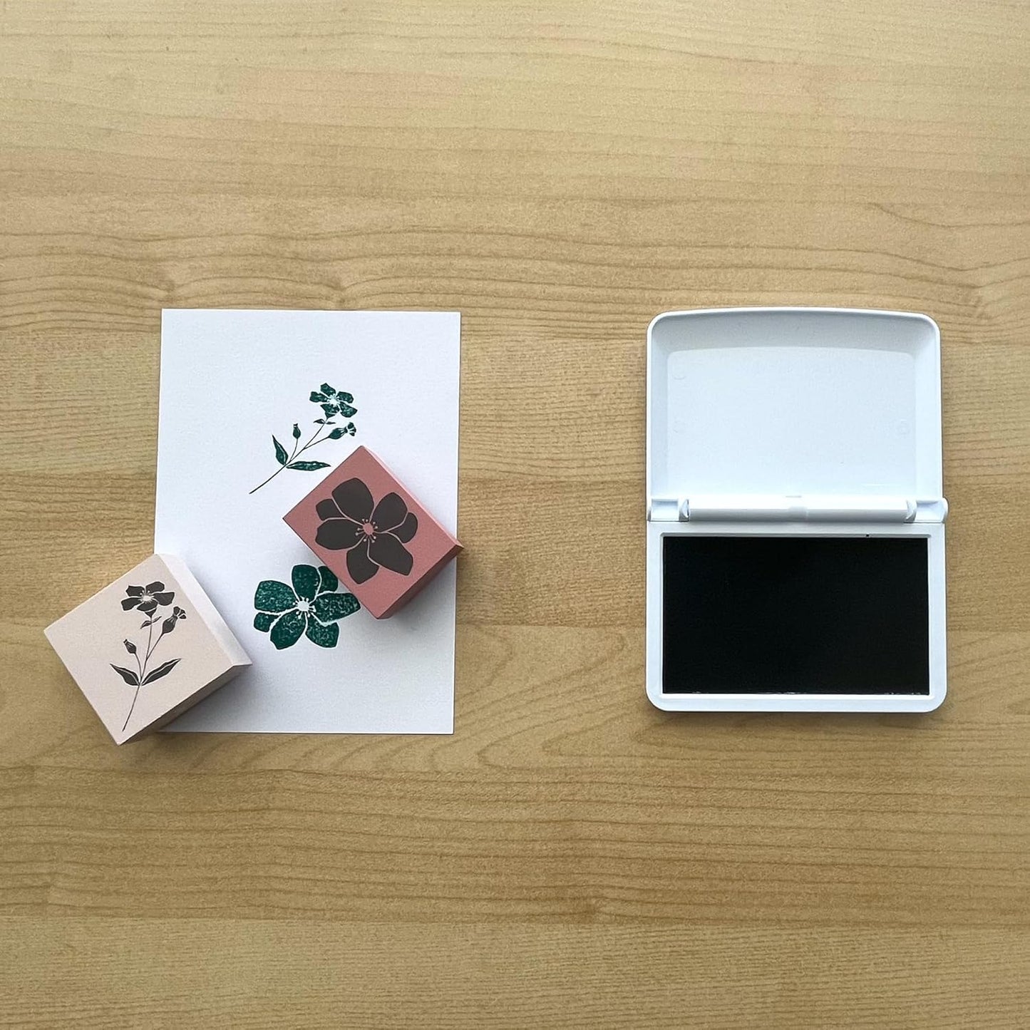 COLOP Make Series, Ink Stamp Pads, with Non-Toxic Premium Ink, Water-Based Acid-Free (Fir Forest, Make 3-3-1/2" x 6-1/4")