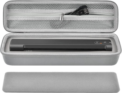 Case Compatible with Epson Workforce ES-50/ ES-60W/ ES-55R/ ES-65WR/ DS-30/ DS-70/ DS-80W Portable Sheet-Fed Document Scanner, Storage for Epson Scanner for PC and Mac- Grey (Box Only)