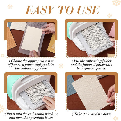 Geiserailie 8 Pieces Embossing Folders Embossing Machine Template Paper Card Heart Folders for Card Making DIY Flower Scrapbook Photo Album Craft Decoration 5.9 x 4.1 Inch(8 Pcs,Vintage Style)