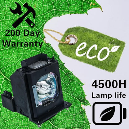 915B403001 Replacement Projector Lamp Bulb for WD-73736 WD-60736 WD-60C8 WD-60C9 WD-62530 WD-65736 WD-65835 WD-65C8 WD-73734 WD-73835 WD-73837 WD-73C8 WD-73C9 WD-82737 WD-82837 with Housing