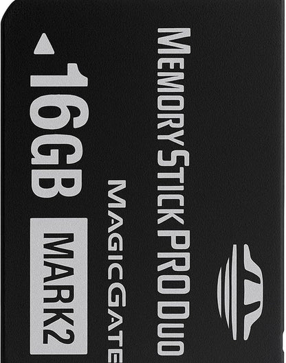 Original 16GB Memory Stick Pro Duo MARK2 - Compatible with PSP1000/2000/3000, DSLR Burst Shooting, MagicGate | High-Speed Read/Write Memory Stick Duo Card for PSP Memory Stick & Cameras