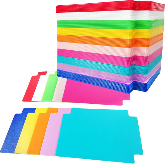 XANADU Trading Card Dividers for Storage Boxes – 100 Pack Sports & Baseball Card Box Dividers Tall Separators for Organizer