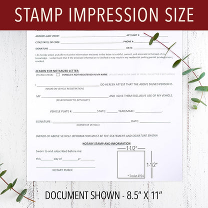 Virginia Round Notary Stamp | Official State Notary Stamp | Official Seals | Meets State Specifications (Virginia, Round Stamp)