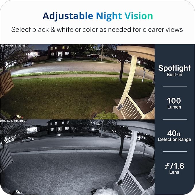 4K Security Cameras Wireless Outdoor/Indoor, Battery Cameras for Home Security, No Monthly Fees, 32G Local Storage, Advanced AI, 5W Solar Panels, Color Night Vision, 2-Way Audio, 2.4Ghz WiFi