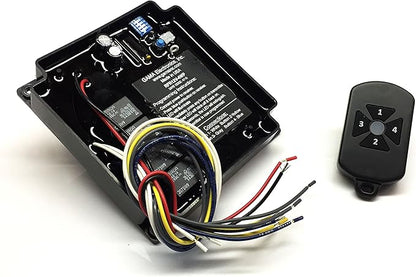 GAMA Electronics R.F. Remote Control Transmitter Receiver 4 Function Control