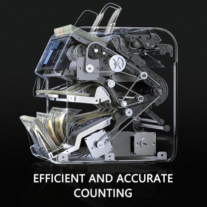 Aneken Ultra Series Mixed Denomination Money Counter with Reject Pocket, 6.9’’ Full Touchscreen, Multi Currency Sorter, 2 CIS/UV/MG/IR/IMG/DD/DBL/HLF/CHN, Bank-Level Counterfeit Detection Bill Counter
