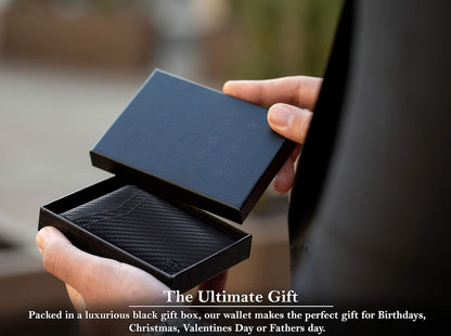 SERMAN BRANDS Money Clip Wallet - Mens Wallets slim Front Pocket RFID Blocking Card Holder Minimalist Mini Bifold