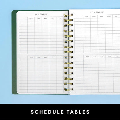 PAPERAGE 17 Month Academic Planner 2025-2026, Weekly & Monthly Spreads, August 2025 - December 2026, Small (5 in x 8 in), Lavender