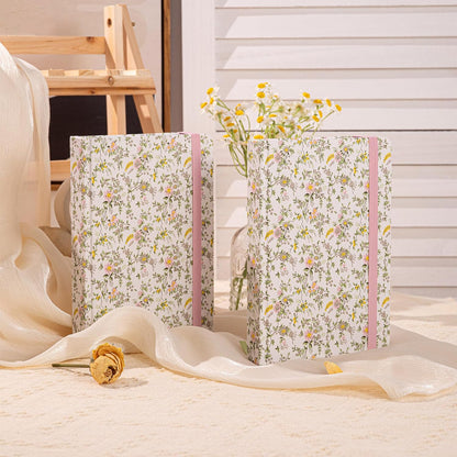 TIEFOSSI Dotted Journal Notebook for Women, A5 Dotted Grid Notebook for Writing, 190 Pages Thick Paper, Travel Daily Journal, for Work Home School, Note Taking, Business, 8.4 X 5.8 In