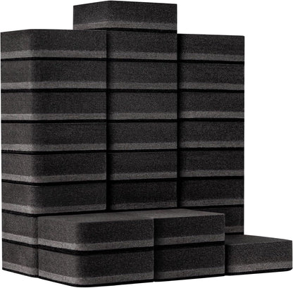 OWLKELA 30 Pack Whiteboard Eraser for Kids and Adults, Washable and Reusable Magnetic Whiteboard Eraser for Cleaning Dry Erase Markers on Magnetic Soft Whiteboard, Glass Whiteboard and Dry Erase Board