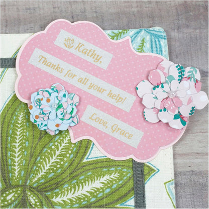 Brother P-touch TZe-PR234 Gold Print on Premium Glitter White Laminated Tape 12mm (0.47”) wide x 8m (26.2’) long, TZEPR234