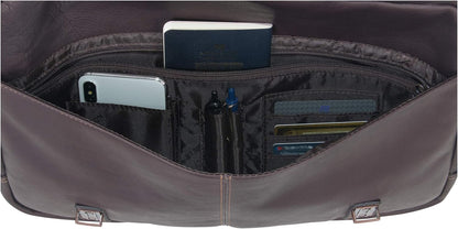 Kenneth Cole REACTION Show Business 16" Colombian Leather Business Laptop Portfolio Messenger Bag