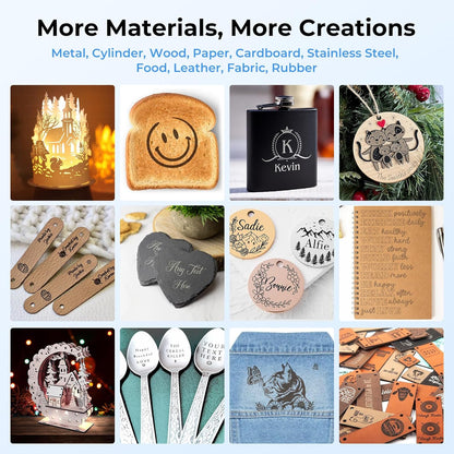 CREALITY FALCON 7500mW Laser Engraver, Laser Engraver and Cutter Machine for Beginners, Wood, Metal, DIY, Active Stop, Compresed Spot 0.06mm, 15.7"*16.3" Workspace