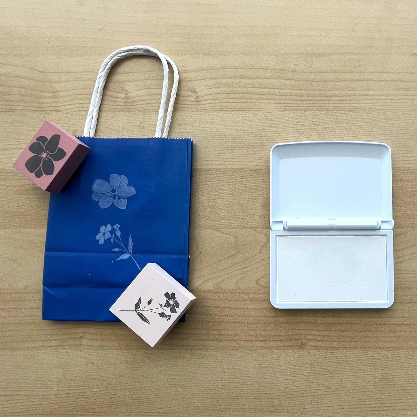 COLOP Make Series, Ink Stamp Pads, with Non-Toxic Premium Ink, Water-Based Acid-Free (Frozen White, Make 3-3-1/2" x 6-1/4")