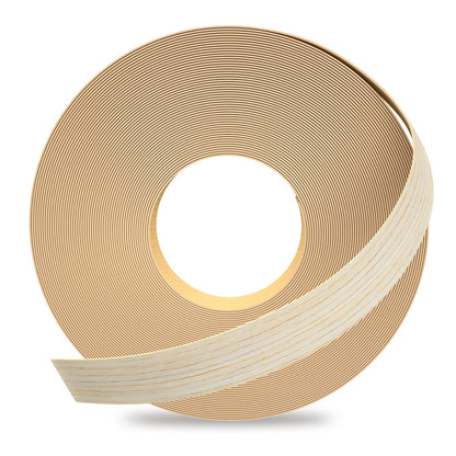 GSCIT Club Oak Edge Banding, 7/8 inch x 500ft roll of Veneer Edge Banding Preglued Flexible, Wood Tape Banding for Repair Furniture