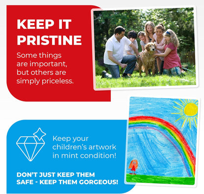 3MIL Thermal Laminating Sheets (100 Count) 11.5x17.5 inch, Dry-Erase Friendly Laminating Pouches, Compatible with Laminator, Crystal Clear Laminated Finish