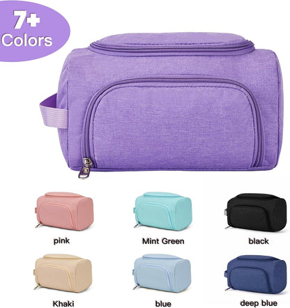 Large Pencil Pouch,Pencil Case Aesthetic,Zipper Pencil Box For Girls Back To School Supplies Emergency Bag Makeup Bag (Purple)