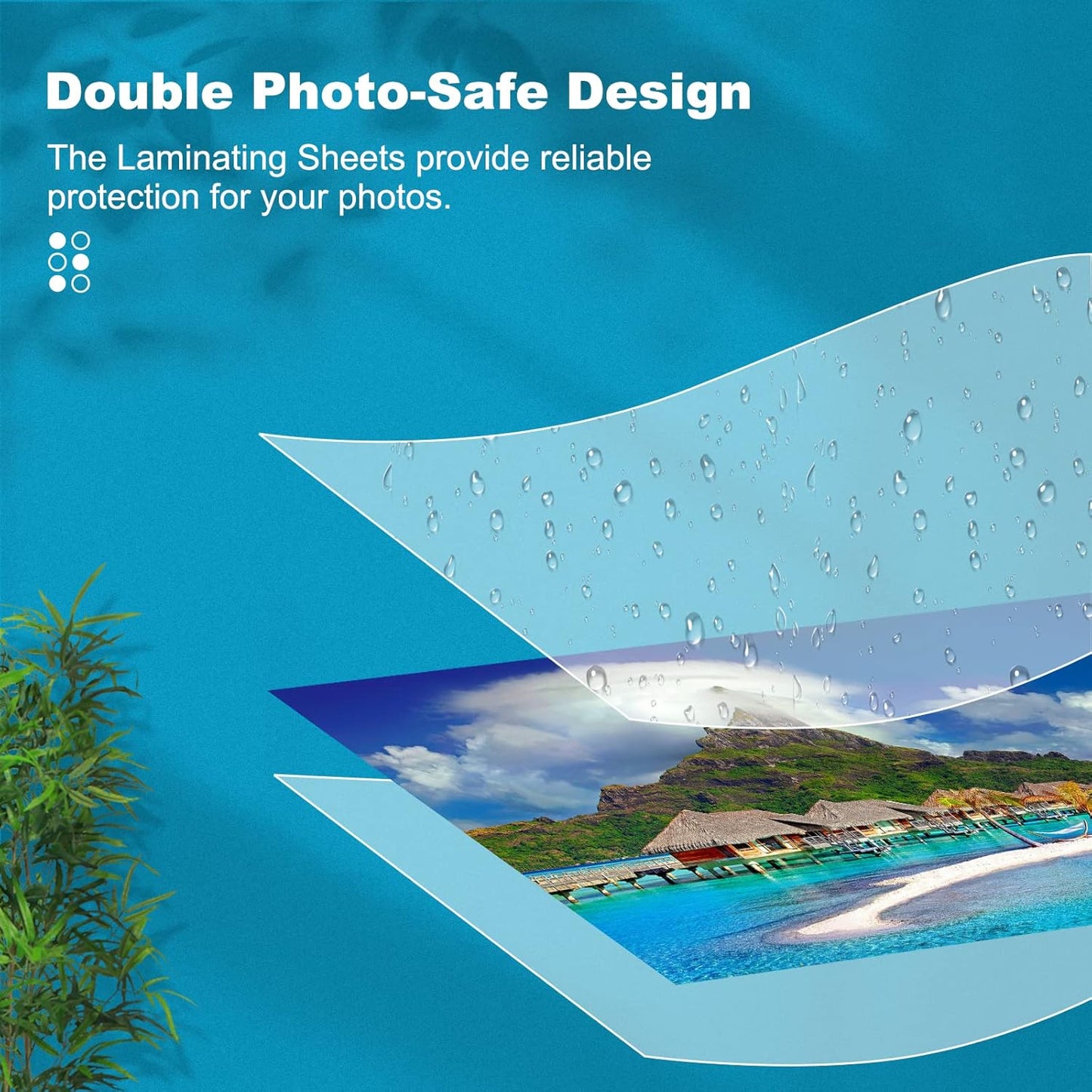 5 Mil Laminating Sheets, Holds 8.5 x 11 Inch Sheets 200 Pack, Thermal Laminating Pouches for Laminator, 9 X 11.5-inches/Letter Size Thermal Laminating Paper, Round Corner