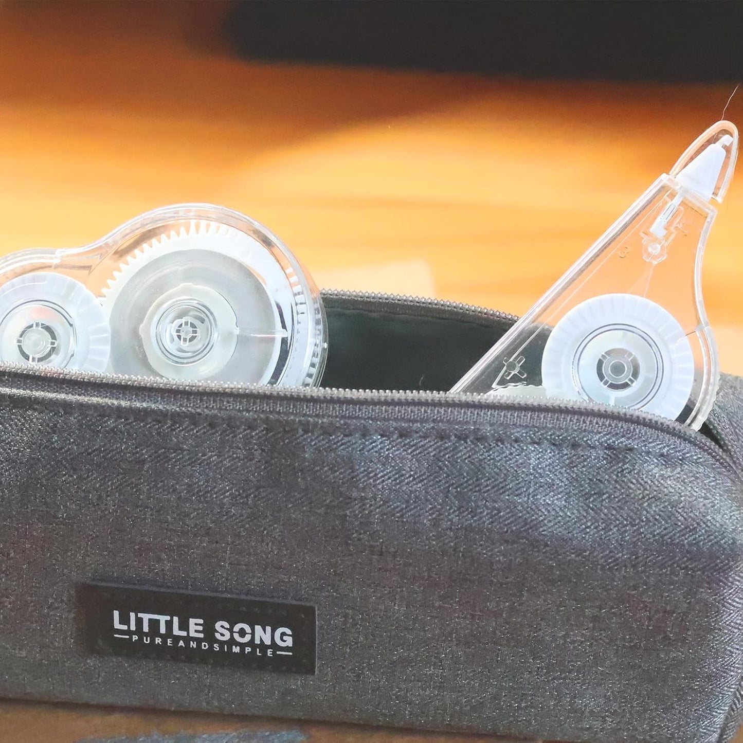 20 Pcs 39.4 Ft Clear Correction Tape, White Wrong Out Tape Roller Bulk for Noting, Teacher Supplies, School, Office