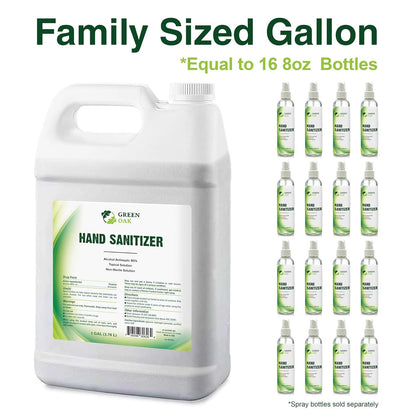 Green Oak Hand Sanitizer Hand Sanitizer Spray Refill (1 Gallon)