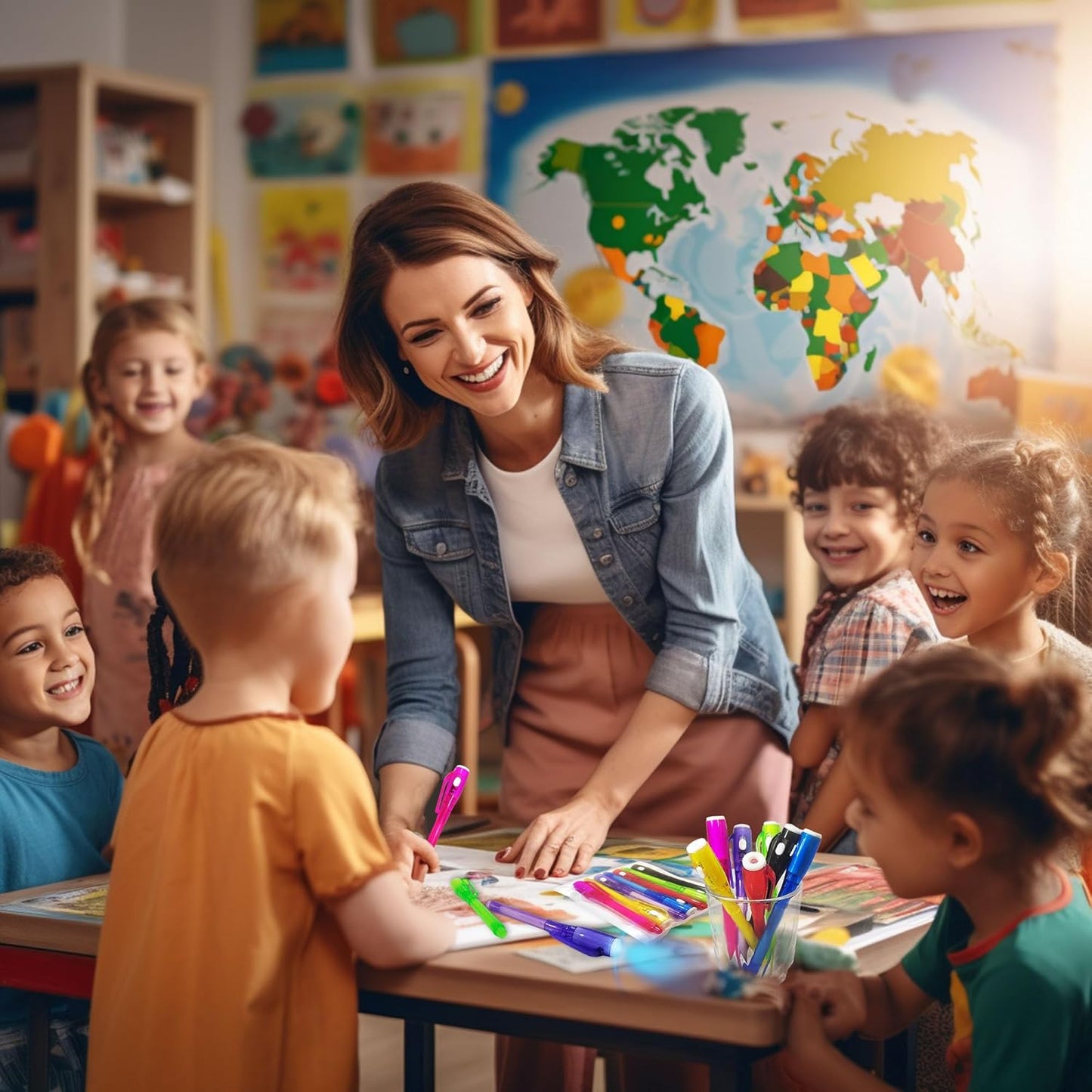 Invisible Ink Pens, 28 Pack Spy Pen Invisible Disappearing Ink Pen with UV Light, Upgrade Exquisite Packaging Magic Pen for Secret Message, Birthday Party, and Kids Halloween Goodies Bags Toy