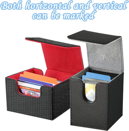 150 PCS Trading Card Dividers Multicolor Plastic Playing Card Separators with Tabs Card Box Dividers for Office Games Sports Cards, Cards Gathering Storage Supplies, 10 Colors, 2.7 x 3.8 Inch