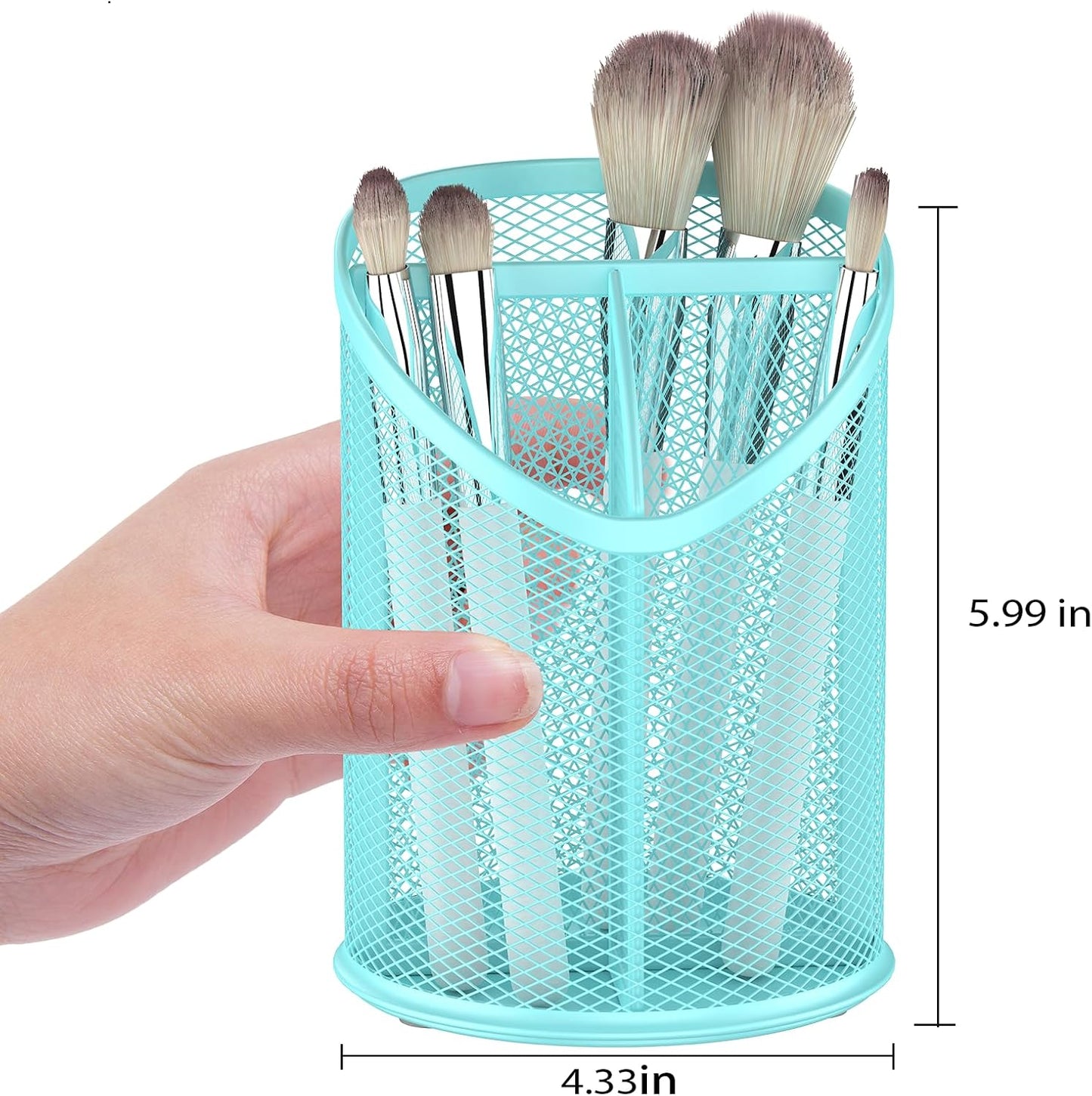 2 Pack Pen Holder Pen Organizer (Blue)