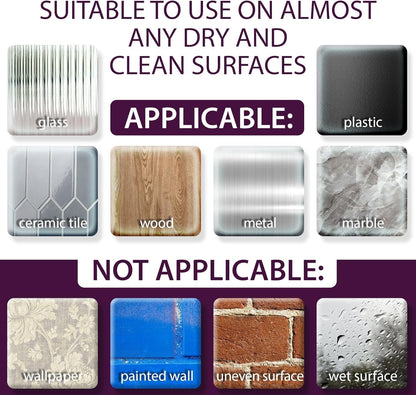 Sticky Dots Double Sided 120PCs - Poster Putty Removable Non Marking - Adhesive Dots Picture Hangers Without Nails - Double Sided Tape Sticky Pads for Crafts Hanging Balloon Stickers