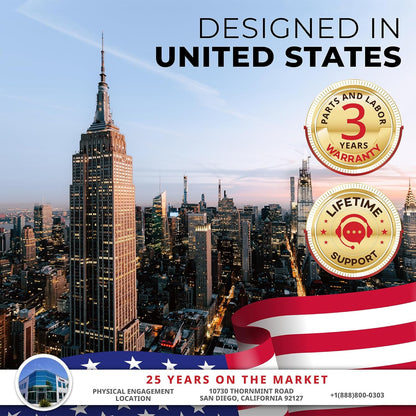 Cassida 8800R V2 USA Premium Bank-Grade Mixed Denomination Money Counter Machine, Advanced Counterfeit Detection, Multi-Currency, 3-Year Warranty, Includes External Display, Printing Enabled