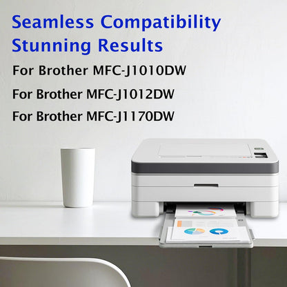 for Brother LC401XL LC406XL Ink Cartridges (2BK LC406XL Ink Cartridges)