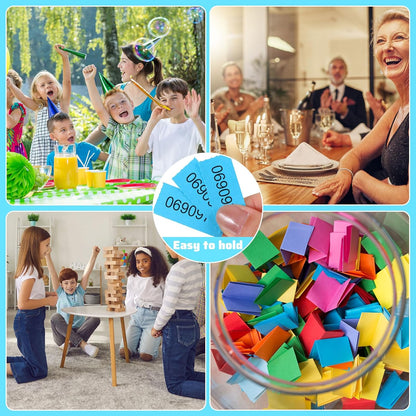 Kosiz 2400 Sheets Raffle Ticket Sheets Blue Chinese Auction Tickets with 25 Bid Numbers Per for Fundraising Basket Silent Auction Activity Fundraiser Prizes Church Events