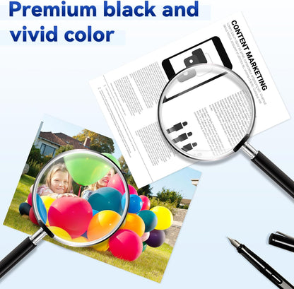 206A Toner Cartridge 4Pack Compatible with HP 206A 206X Toner Set for HP Color Laserjet Pro M255dw M255nw MFP M283fdw M283cdw M282nw M283fdn Ink（Black/Cyan/Yellow/Magenta