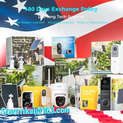 Vicohome 4CQ4G 2K AI Solar Security Camera Wireless Outdoor, Battery Powered Cam, Color Night Vision, Two Way Audio, Motion Detection, Easy to Setup, Audible Flashlight Siren, 180 Days Exchange Policy