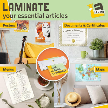 Thermal Laminating Pouches, 11.5 x 17.5 Inches, 3 Mil Thick, 20 Pack, Suited for Menu Size Laminating Sheets 11 x 17