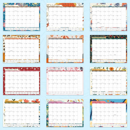 Gannyfer Desk Calendar 2025-2026, Large 22"x17" Monthly Calendar, July 2025 - Dec 2026, 18 Month Yearly Desktop Pad Calendar,Office Supplies Perfect for Home, School or Office(6 Stickers Included)